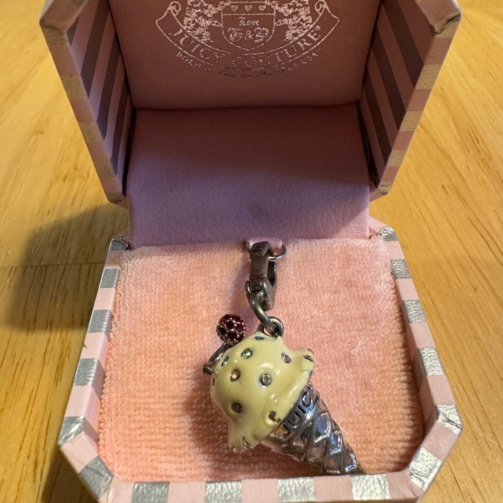 Vintage Juicy Couture gelato charm for bracelet